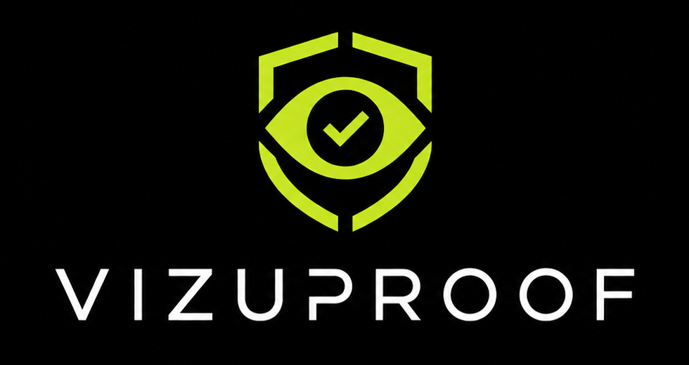 Logo VIZUPROOF - ProofPack média pour études en vie réelle